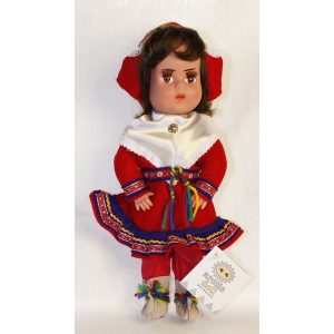 Eila, 29cm, tyttö, punaiset vaatteet, lyhyet hiukset