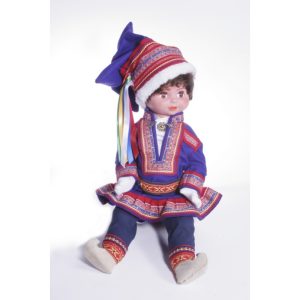 Oula, 60cm, poika, siniset vaatteet