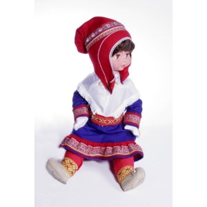 Susanne, 60cm, tyttö, siniset vaatteet, lyhyet hiukset