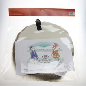 Istuinalusta, 30cm, porontalja, pussi ja kuva