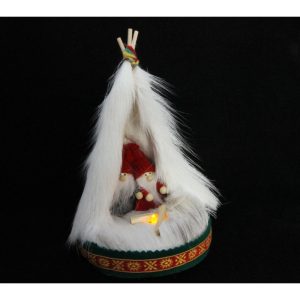 Kota, poronkoipinahka, iso, ledillä