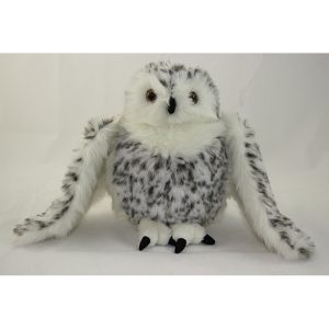 Snow owl, 27cm, flying