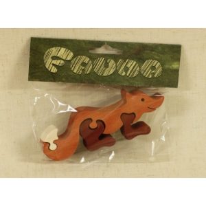 Kettu, pieni, 10,5x3,5cm, värillinen