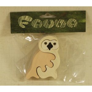 Lumipöllö, pieni, 5,5x7cm