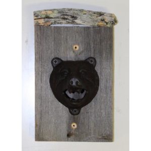 Pullon avaaja, 20cm, kelolauta, valurauta-karhunpää