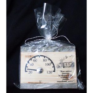 Saunamittari, 18x 14cm, keloreunat