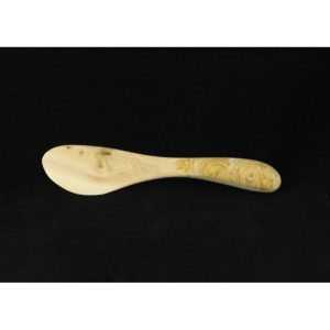 Butter knife, mosaic style, juniper