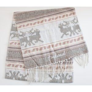 Kaulaliina, porokuvio, Finland-teksti