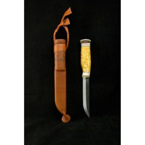 Puukko, Vuolu, visa/sarvi, terä 12,5cm