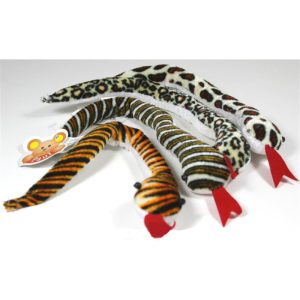 Käärme, pehmo, 6 eri väriä, lajitelma