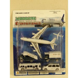 Airport set, 5pcs, blister packing
